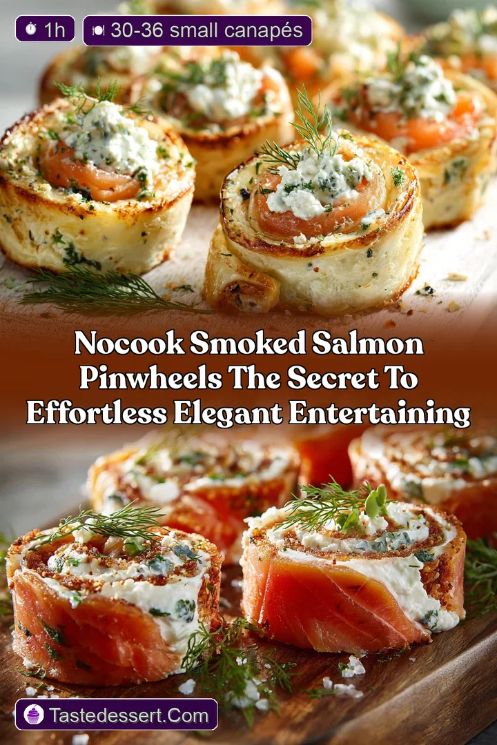 NoCook Smoked Salmon Pinwheels The Secret to Effortless Elegant Entertaining