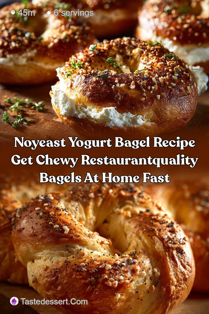 NoYeast Yogurt Bagel Recipe Get Chewy RestaurantQuality Bagels at Home Fast