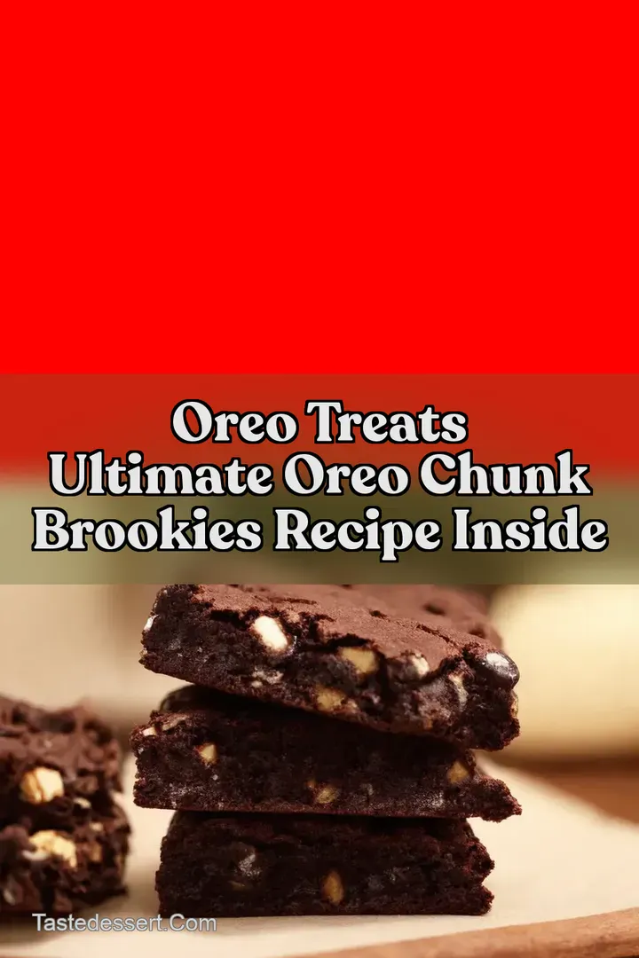Oreo Treats Ultimate Oreo Chunk Brookies Recipe Inside