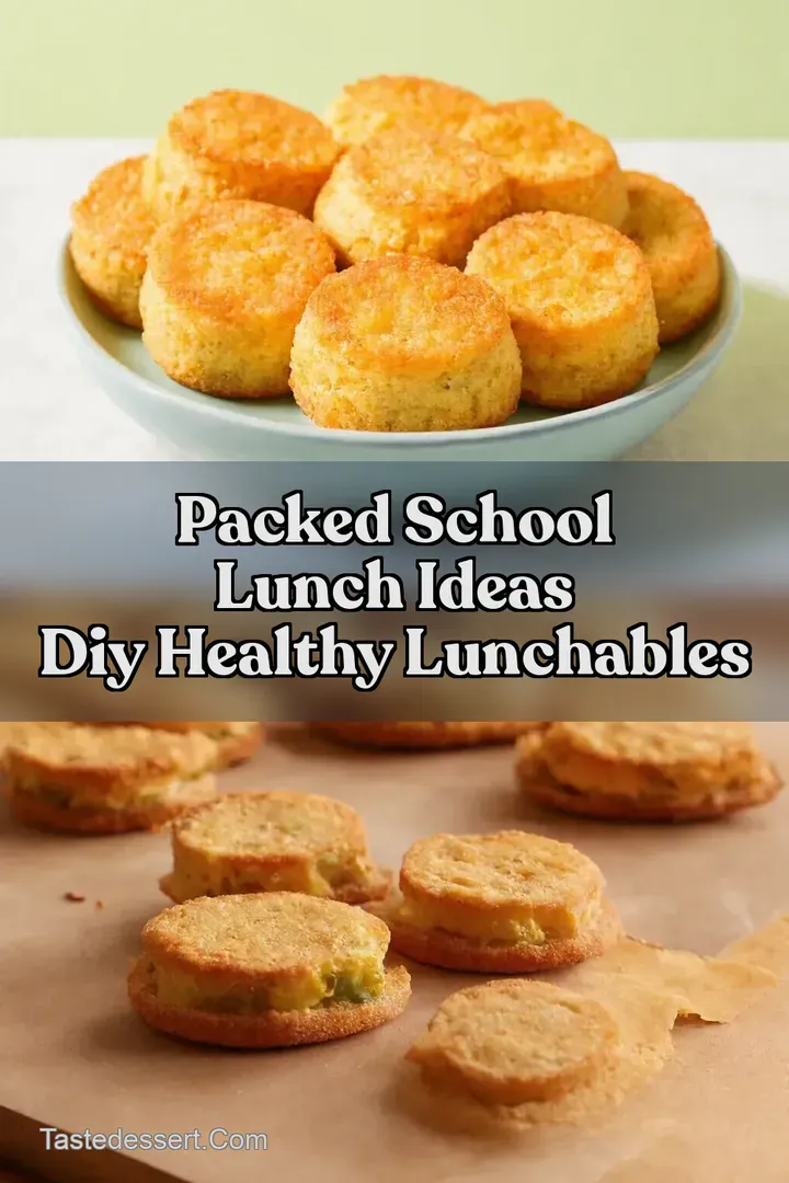 Packed School Lunch Ideas DIY Healthy Lunchables