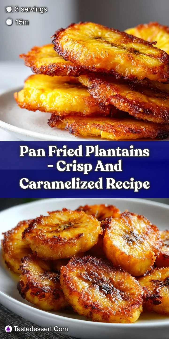 Close-up showcasing the crispy, sugary surface of a fried plantain, revealing its soft, yielding texture and appealing bro...