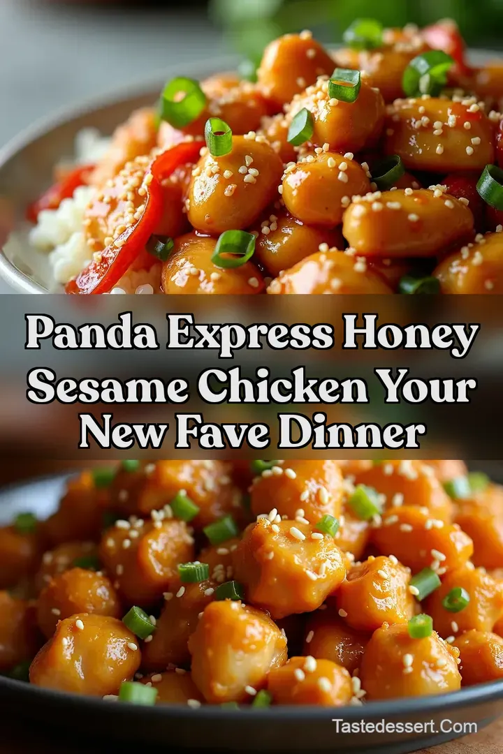 Panda Express Honey Sesame Chicken Your New Fave Dinner