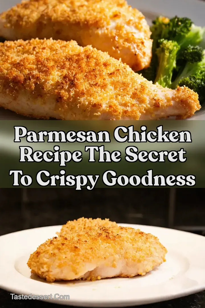Parmesan Chicken Recipe The Secret to Crispy Goodness