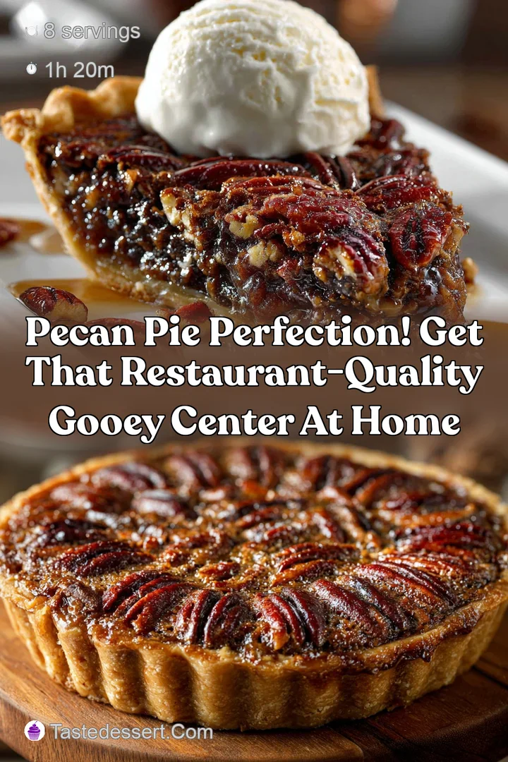 Pecan Pie Perfection! Get that Restaurant-Quality Gooey Center at Home