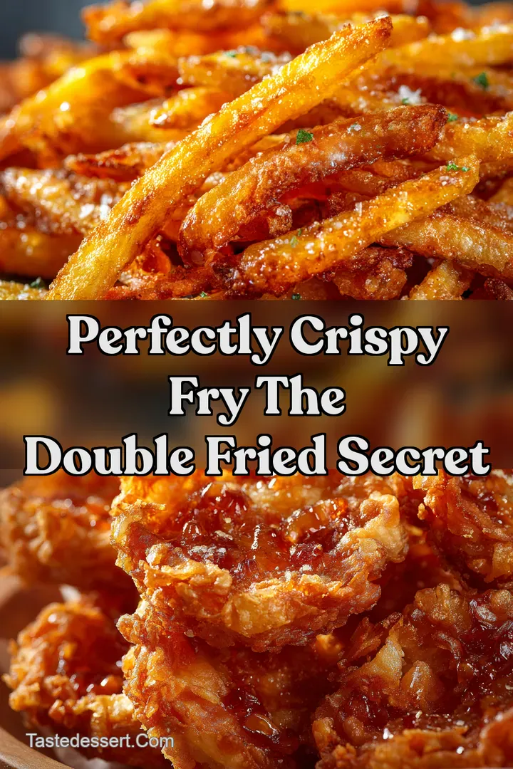 Perfectly Crispy Fry The Double Fried Secret