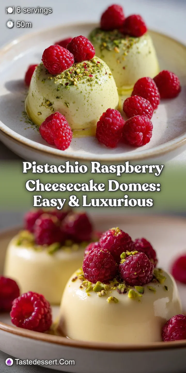 Close-up of a pistachio raspberry cheesecake, showing creamy textures and the contrast of the green shell with pink swirl.