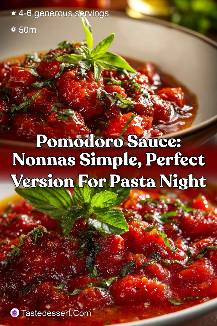 Pomodoro Sauce: Nonnas Simple Perfect Version for Pasta Night