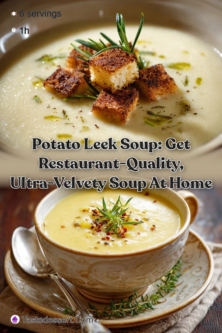 Potato Leek Soup: Get Restaurant-Quality Ultra-Velvety Soup at Home