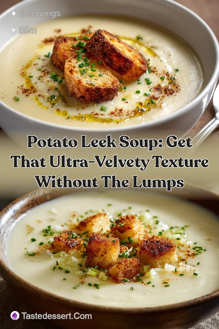 Potato Leek Soup: Get that Ultra-Velvety Texture Without the Lumps