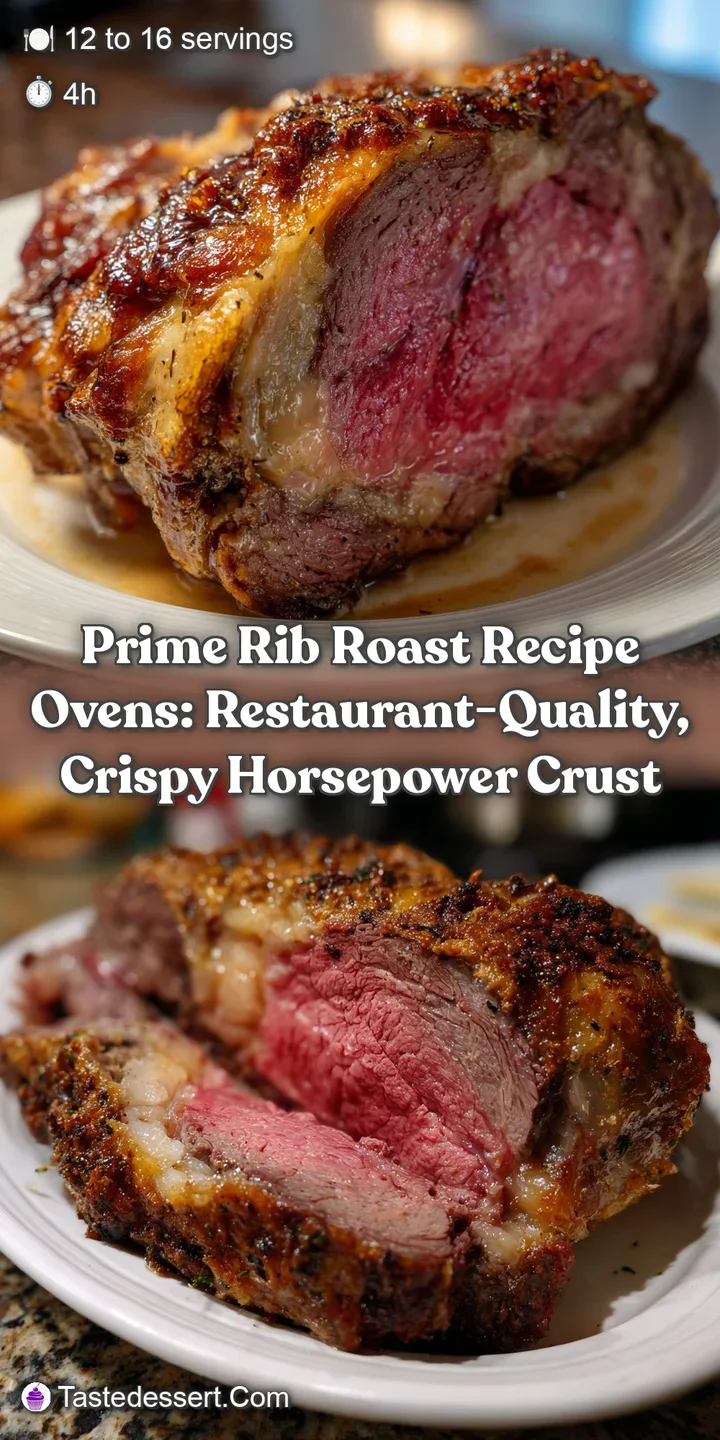 Prime Rib Roast Recipe Ovens: Restaurant-Quality Crispy Horsepower Crust