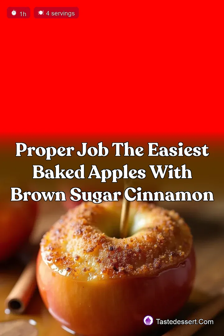 Proper Job The Easiest Baked Apples with Brown Sugar Cinnamon