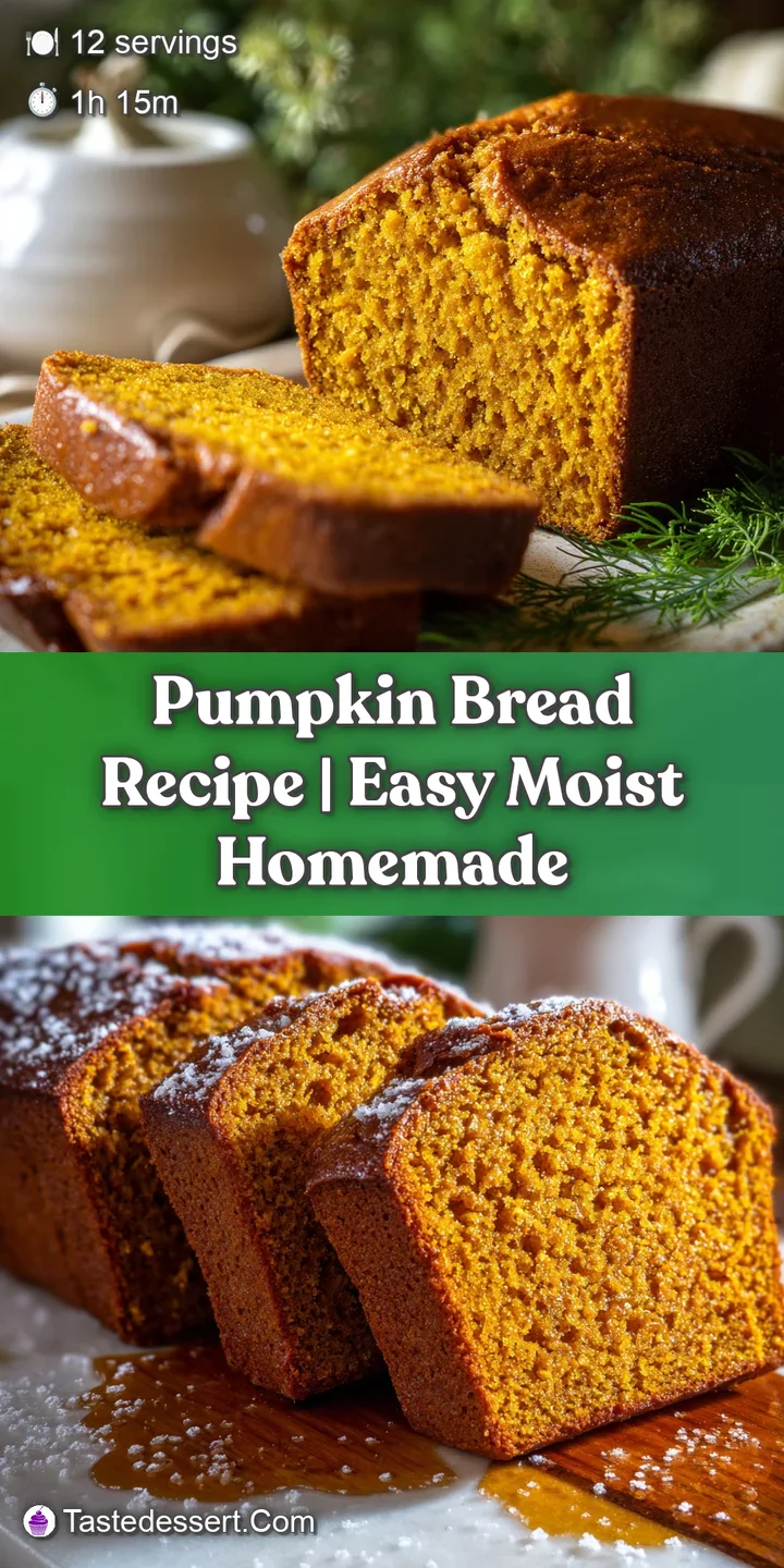 Close-up of spiced pumpkin bread with visible cinnamon swirls and a moist, tender texture, perfect for autumn.