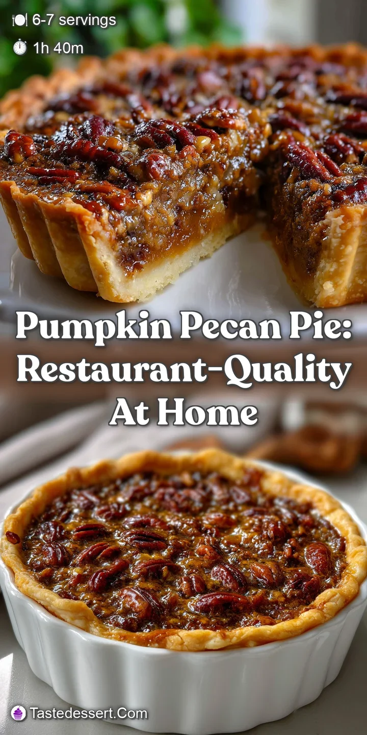 Pumpkin Pecan Pie: Restaurant-Quality at Home