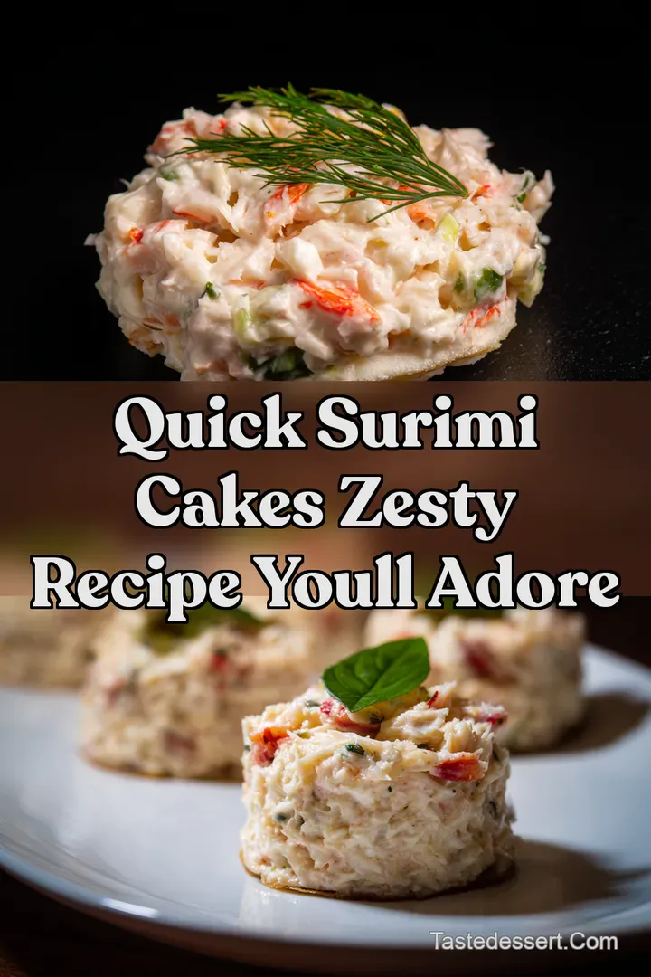 Quick Surimi Cakes Zesty Recipe Youll Adore