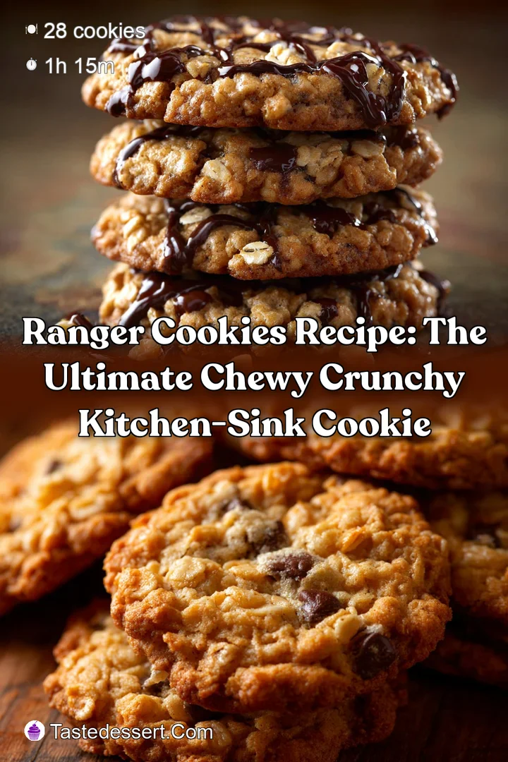 Ranger Cookies Recipe: The Ultimate Chewy Crunchy Kitchen-Sink Cookie