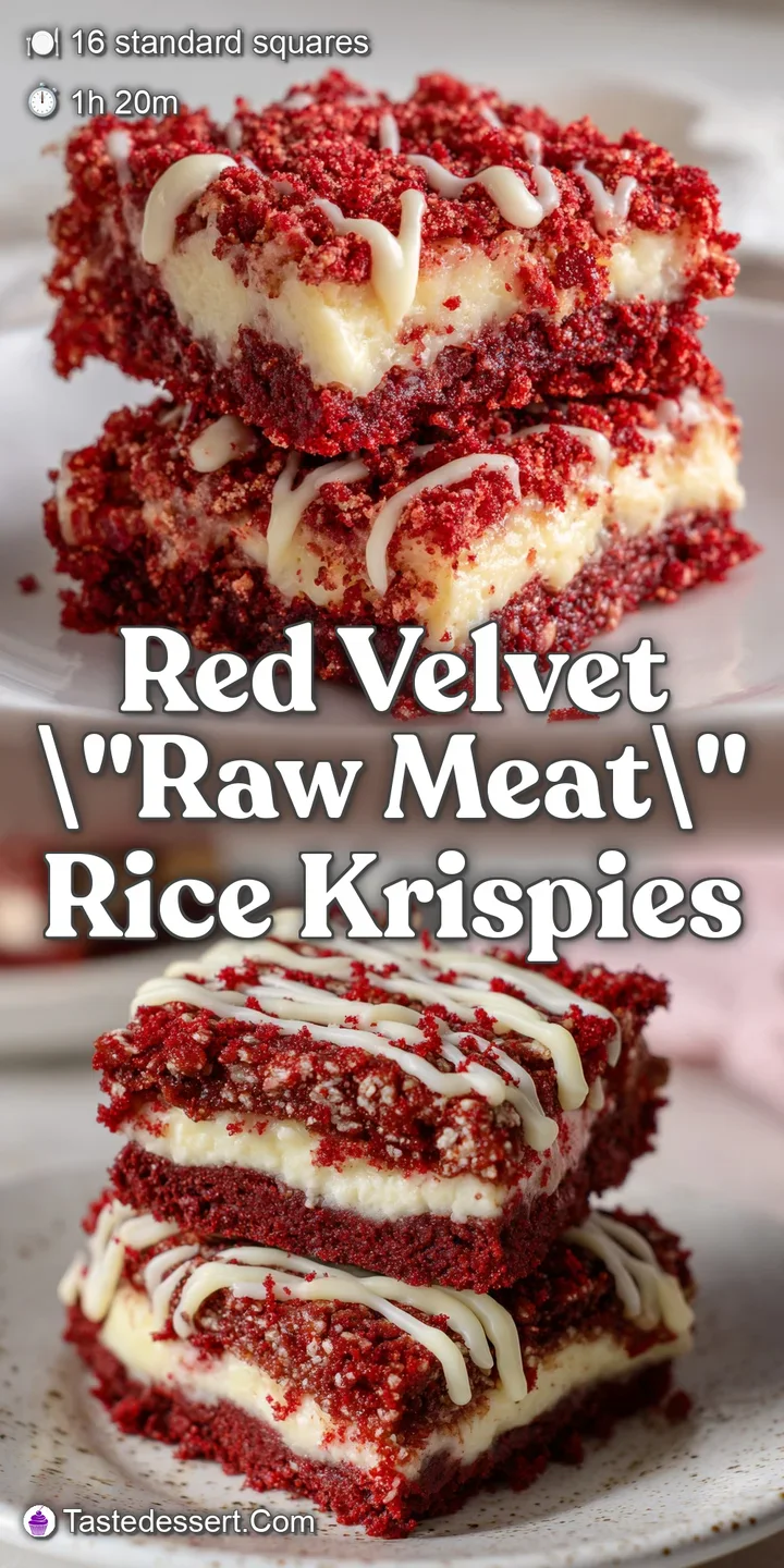 Red Velvet \ Raw Meat\ Rice Krispies