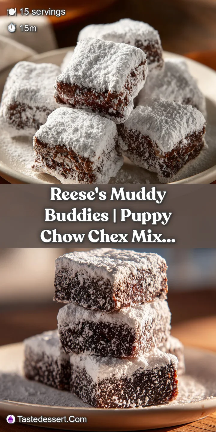 Close-up view of powdery white cereal clumps with glistening ribbons of melted chocolate and toasted rice textures.