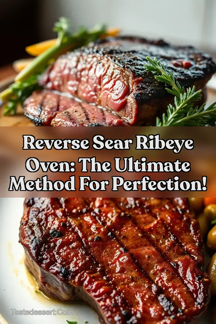 Reverse Sear Ribeye Oven: The Ultimate Method for Perfection!