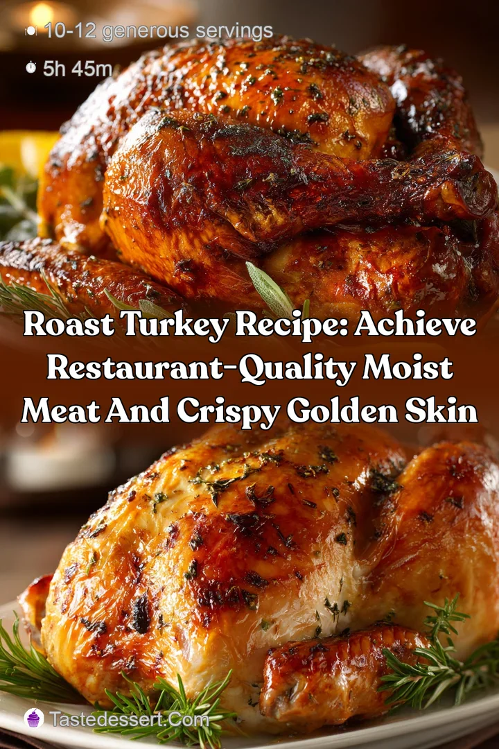 Roast Turkey Recipe: Achieve Restaurant-Quality Moist Meat and Crispy Golden Skin