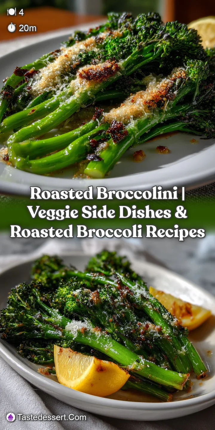 Roasted Broccolini | Veggie Side Dishes & Roasted Broccoli Recipes