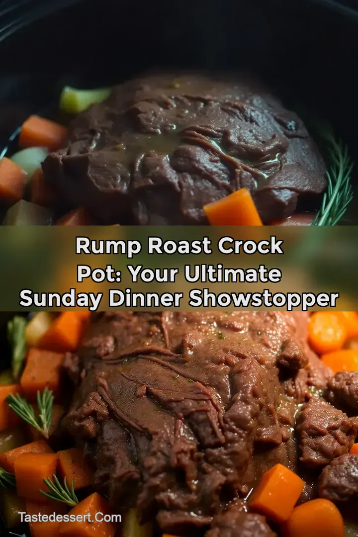Rump Roast Crock Pot: Your Ultimate Sunday Dinner Showstopper