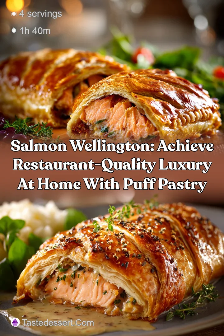 Salmon Wellington: Achieve Restaurant-Quality Luxury at Home with Puff Pastry