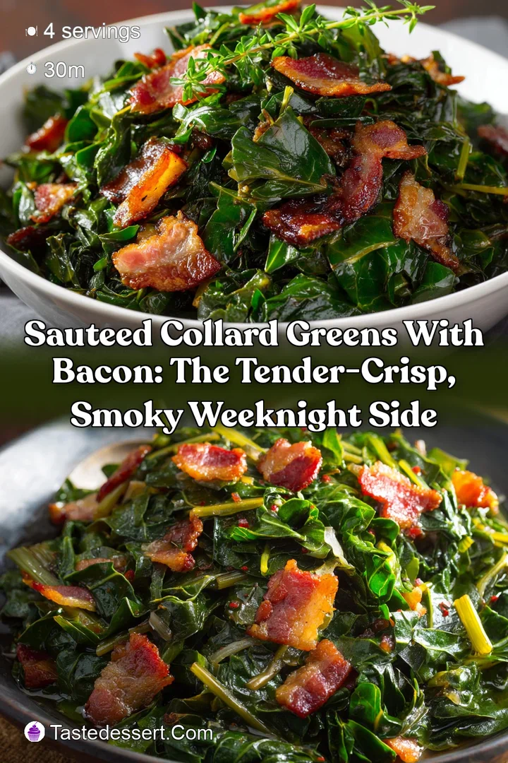 Sauteed Collard Greens with Bacon: The Tender-Crisp Smoky Weeknight Side