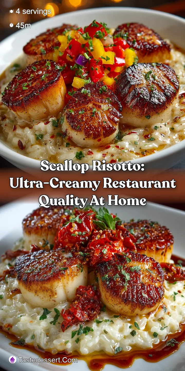 Scallop Risotto: Ultra-Creamy Restaurant Quality at Home