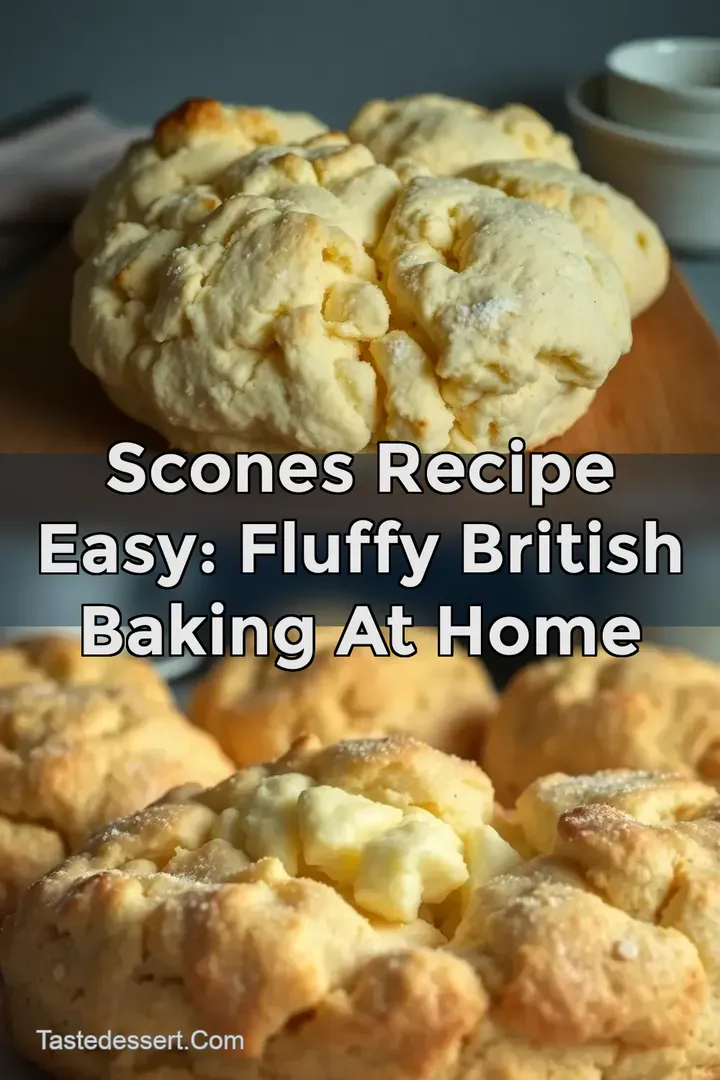 Scones Recipe Easy: Fluffy British Baking at Home