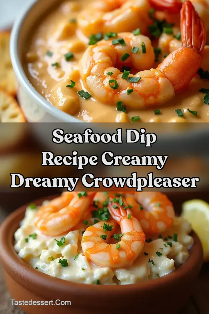 Seafood Dip Recipe Creamy Dreamy CrowdPleaser