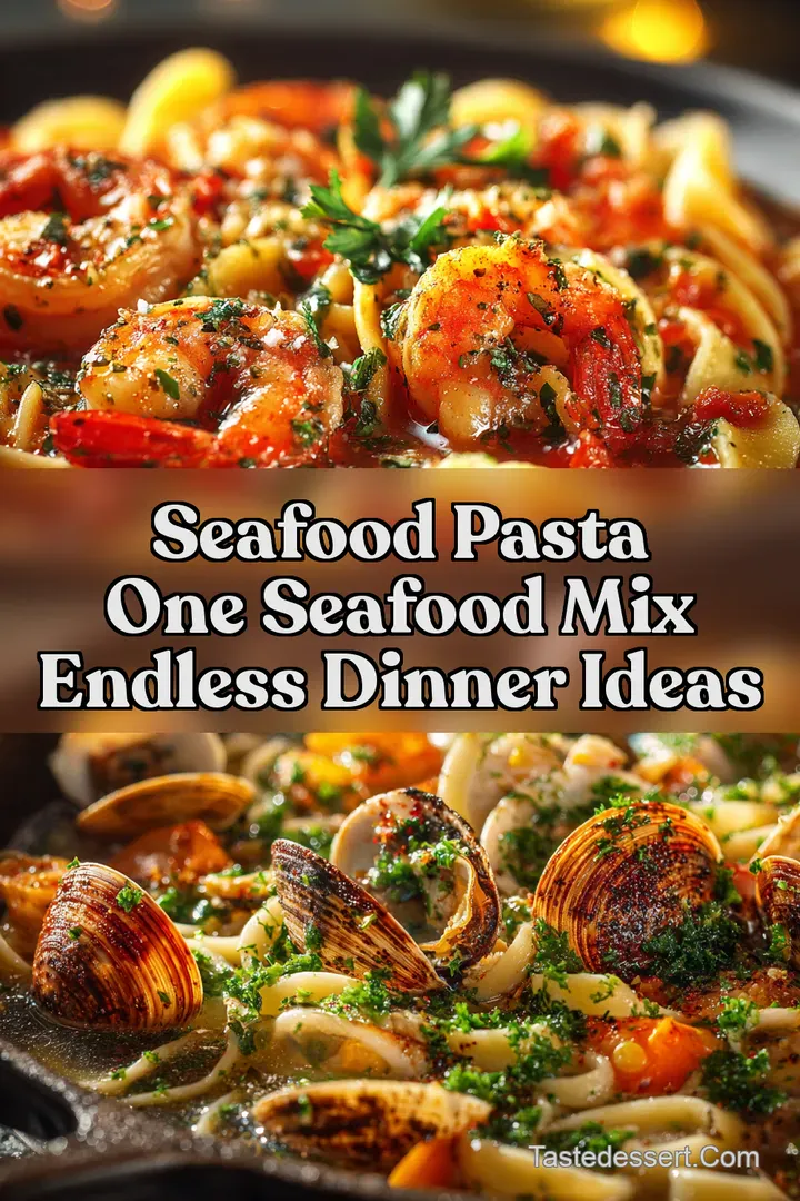 Seafood Pasta One Seafood Mix Endless Dinner Ideas