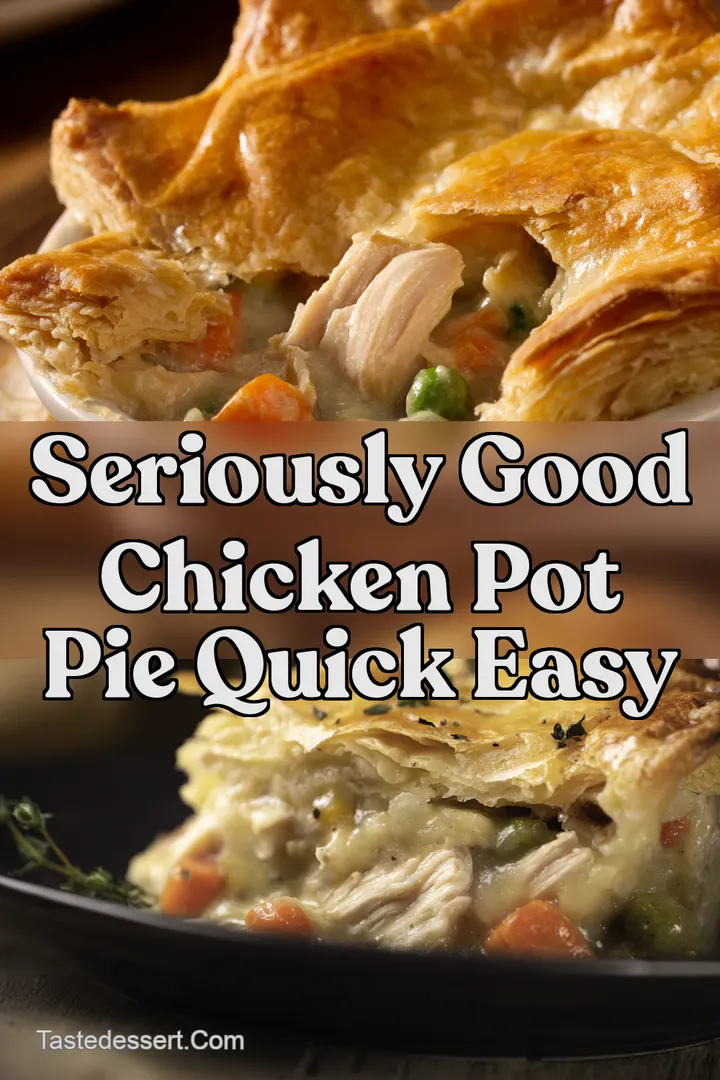 Seriously Good Chicken Pot Pie Quick Easy : PIN FOR LATER Seriously Good Chicken Pot Pie Quick Easy