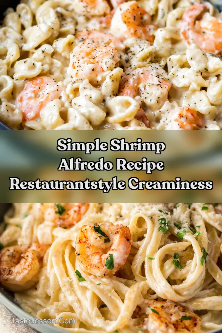 Simple Shrimp Alfredo Recipe RestaurantStyle Creaminess