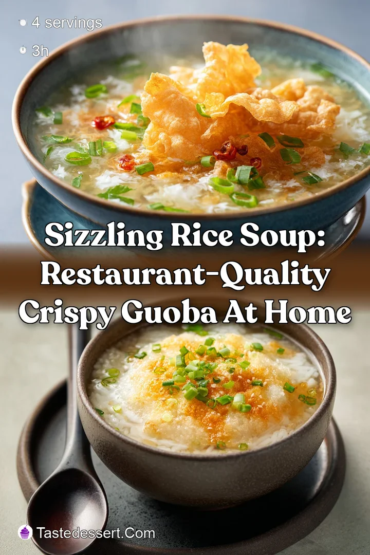 Sizzling Rice Soup: Restaurant-Quality Crispy Guoba at Home