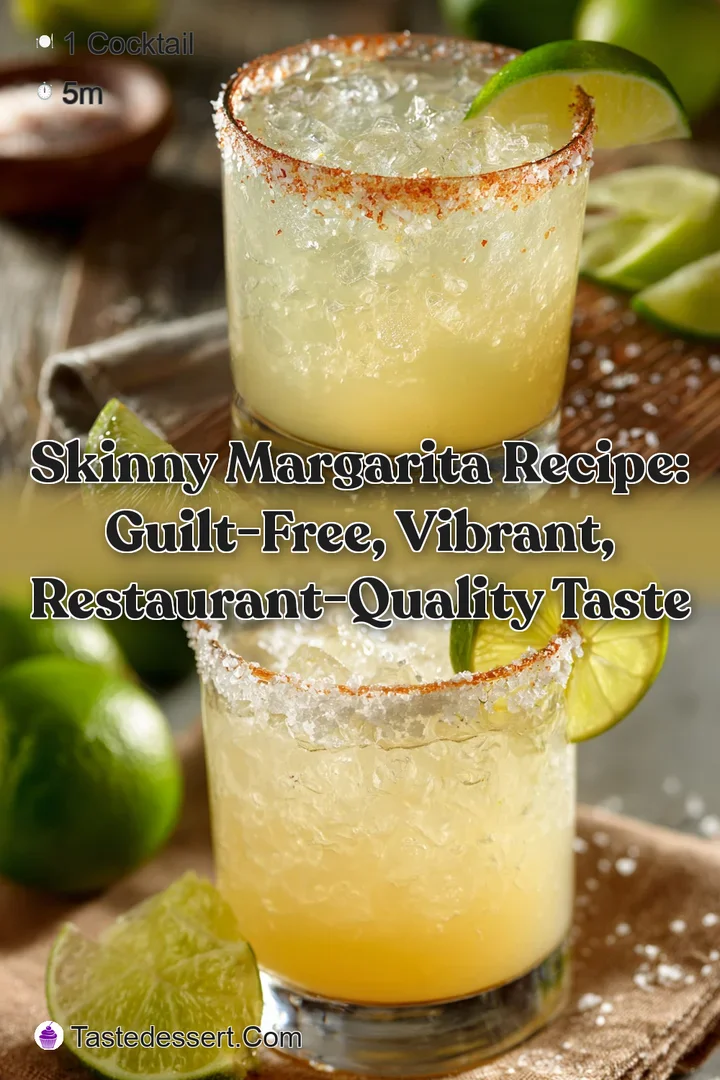 Skinny Margarita Recipe: Guilt-Free Vibrant Restaurant-Quality Taste