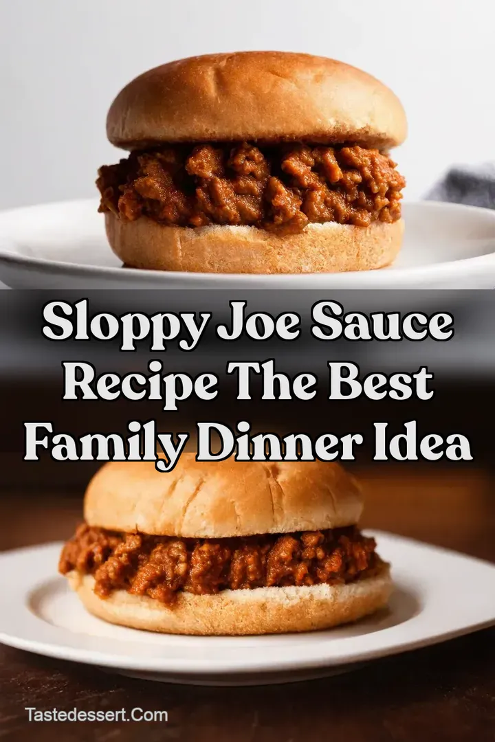 Sloppy Joe Sauce Recipe The BEST Family Dinner Idea