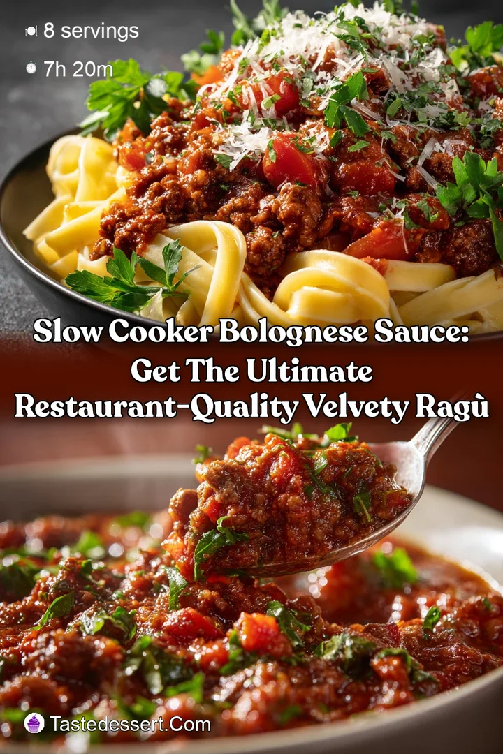 Slow Cooker Bolognese Sauce: Get the Ultimate Restaurant-Quality Velvety Rag&ugrave;