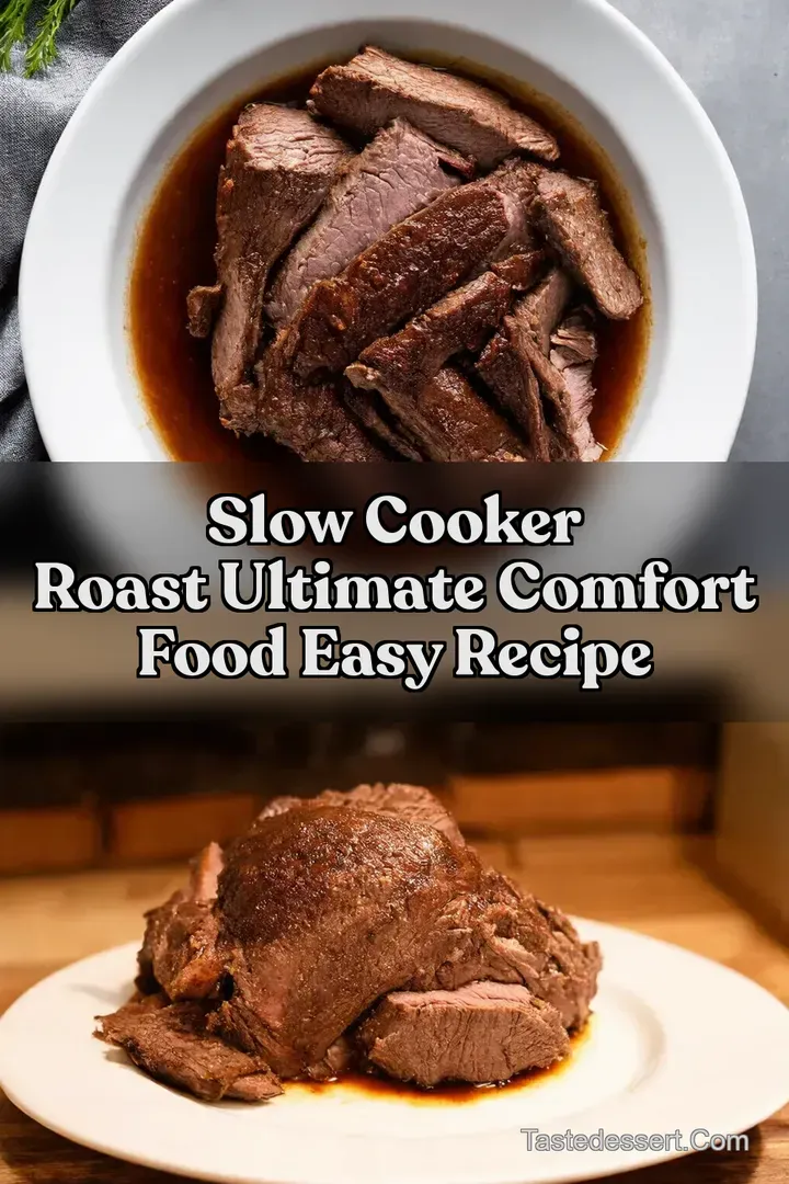 Slow Cooker Roast Ultimate Comfort Food Easy Recipe