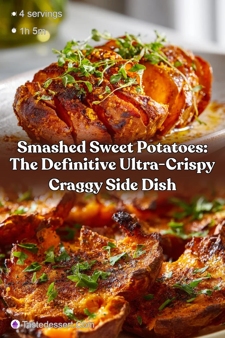 Smashed Sweet Potatoes: The Definitive Ultra-Crispy Craggy Side Dish