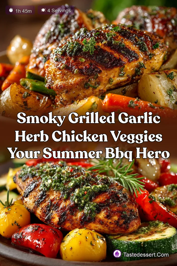 Smoky Grilled Garlic Herb Chicken Veggies Your Summer BBQ Hero