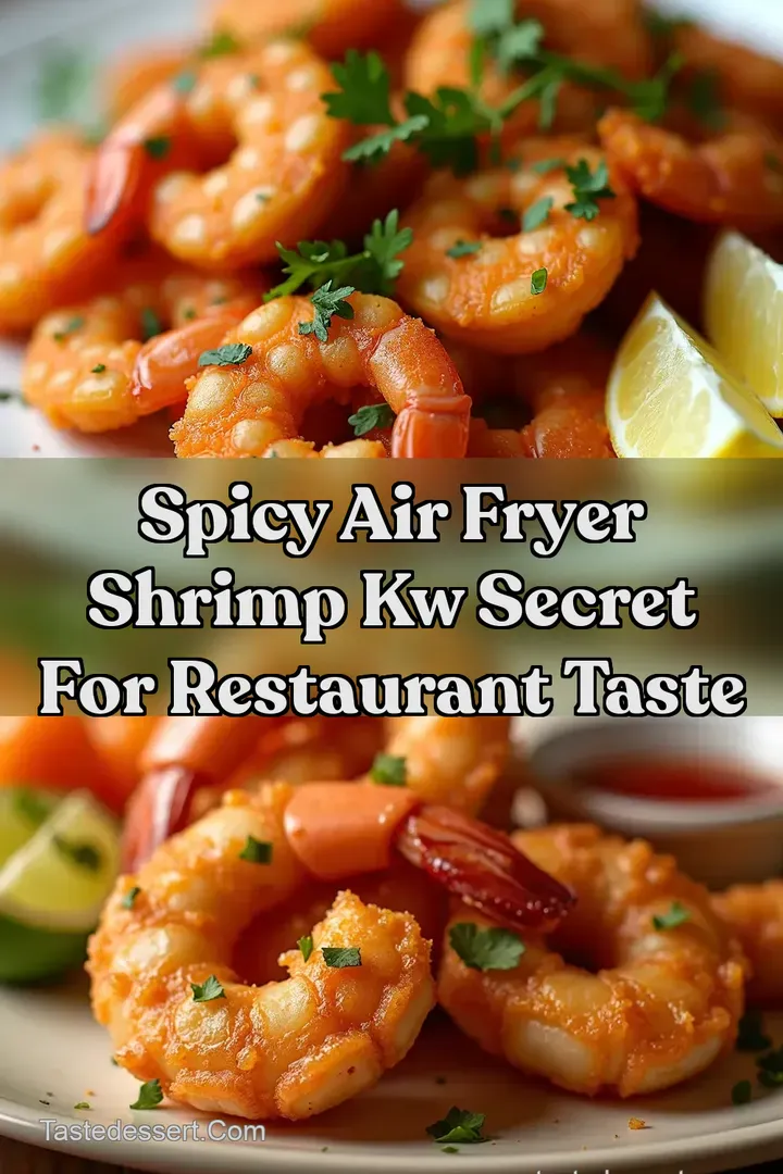 Spicy Air Fryer Shrimp kw Secret for Restaurant Taste