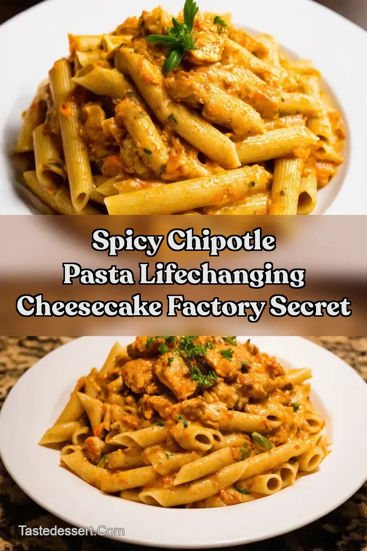 Spicy Chipotle Pasta LifeChanging Cheesecake Factory Secret