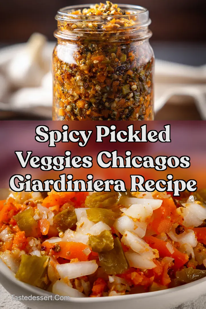 Spicy Pickled Veggies Chicagos Giardiniera Recipe