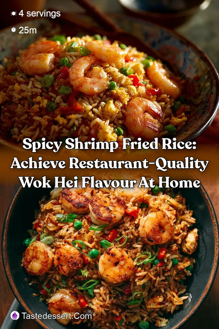 Spicy Shrimp Fried Rice: Achieve Restaurant-Quality Wok Hei Flavour At Home