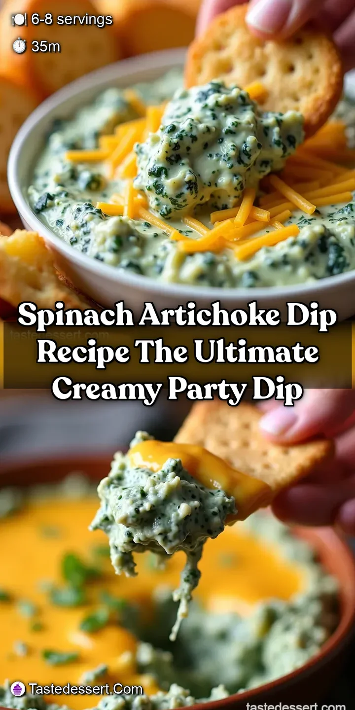 Spinach Artichoke Dip Recipe The Ultimate Creamy Party Dip