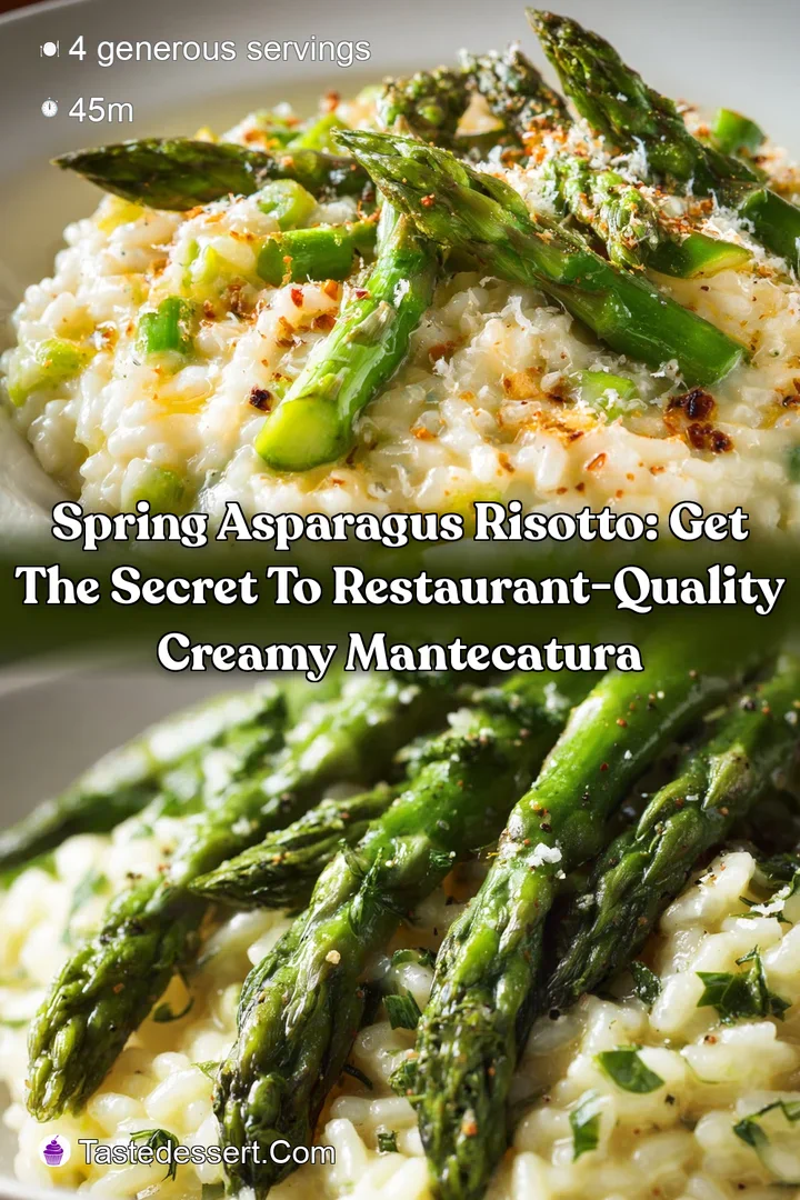 Spring Asparagus Risotto: Get the Secret to Restaurant-Quality Creamy Mantecatura