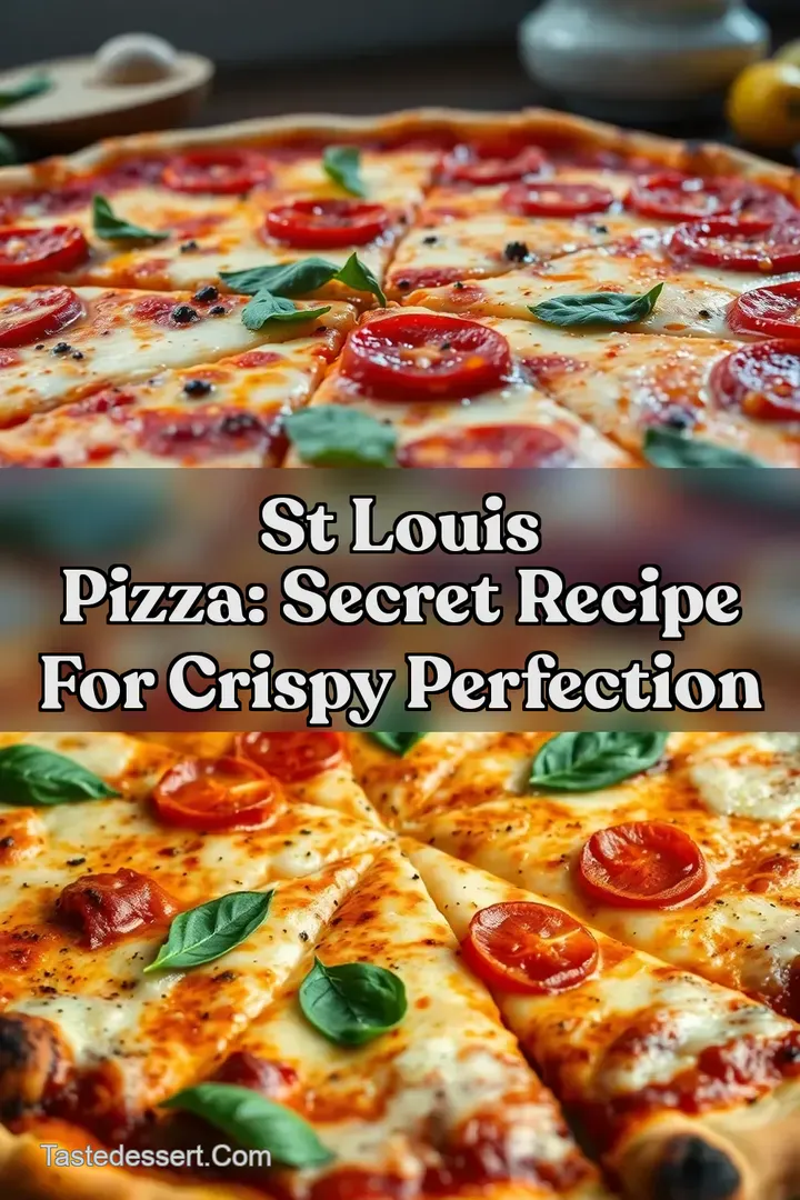 St Louis Pizza: Secret Recipe For Crispy Perfection : PIN FOR LATER St Louis Pizza: Secret Recipe For Crispy Perfection