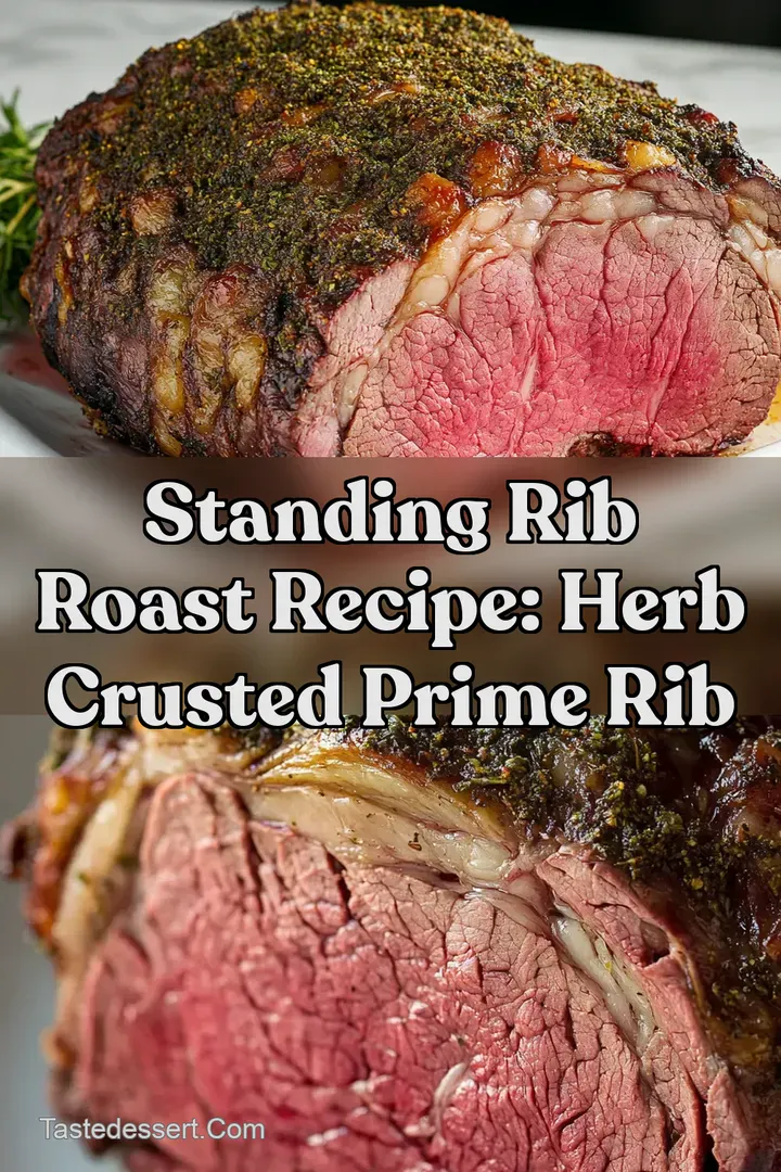 Standing Rib Roast Recipe: Herb Crusted Prime Rib
