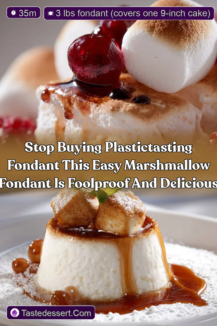 Stop buying plastictasting fondant This easy Marshmallow Fondant is foolproof and delicious