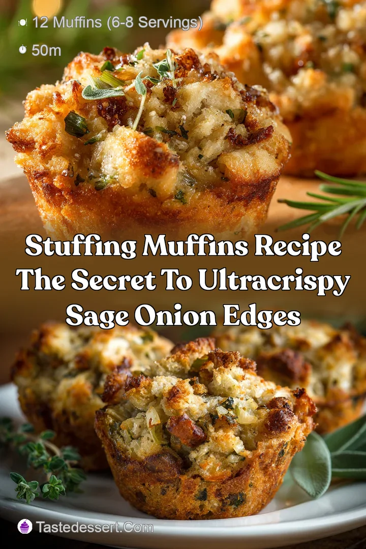 Stuffing Muffins Recipe The Secret to UltraCrispy Sage Onion Edges